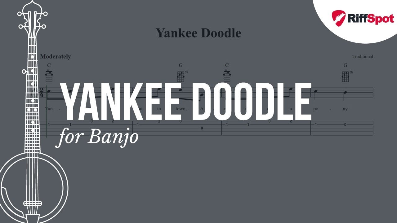 Yankee Doodle Banjo Tab YouTube