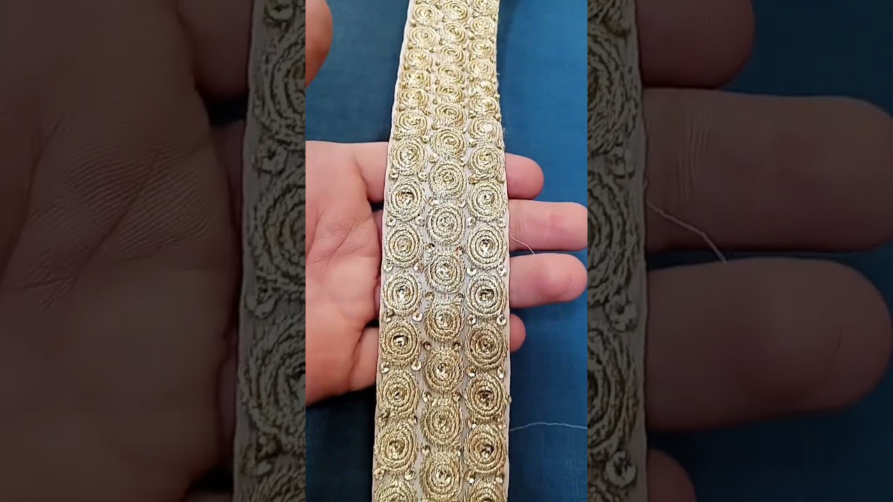 beautiful zari lace border,zari lace design 