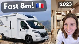 LUXUS WOHNMOBIL Mooveo 2023 TEI 74 QB(H). Queensbett! Made in France! Passive Heizung!