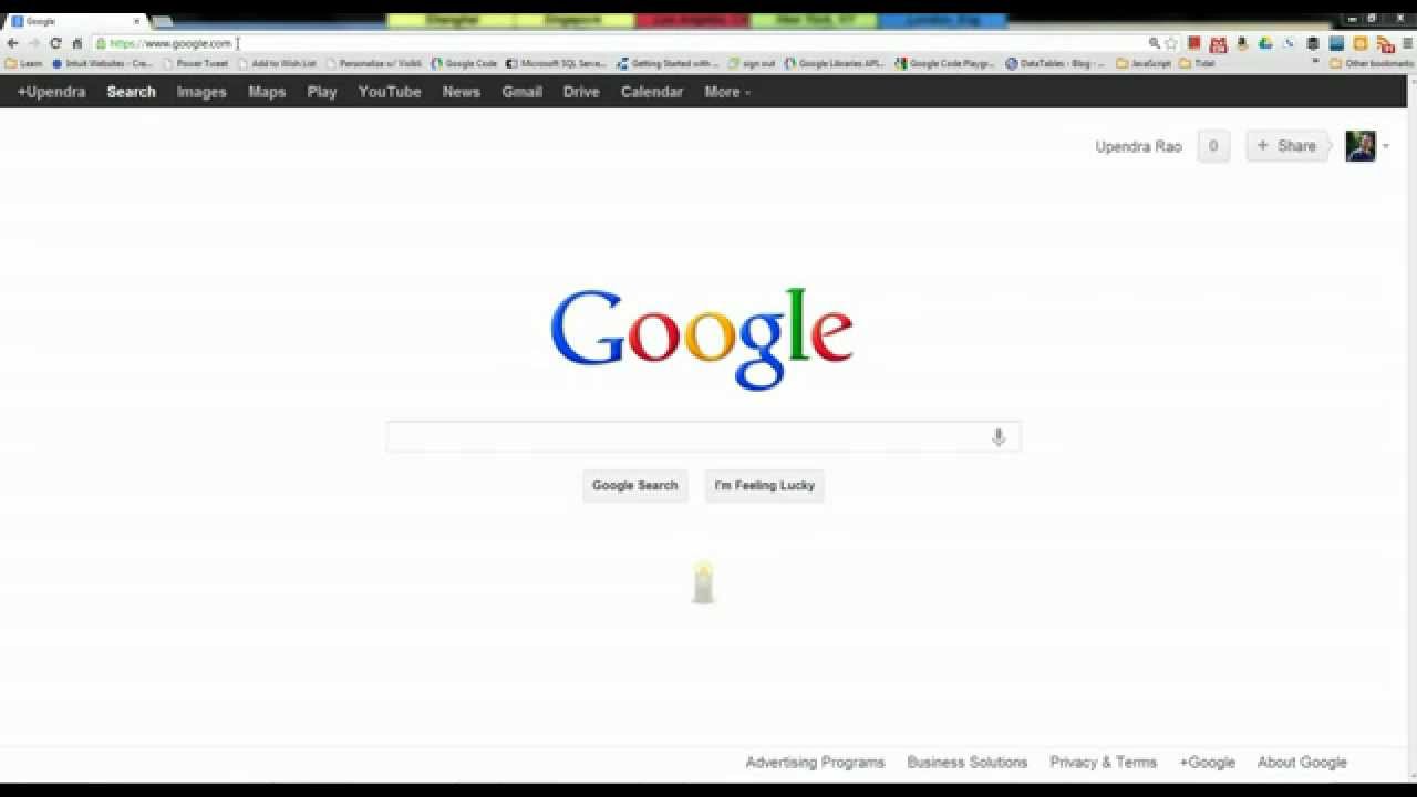Google Chrome Tip using Omnibox