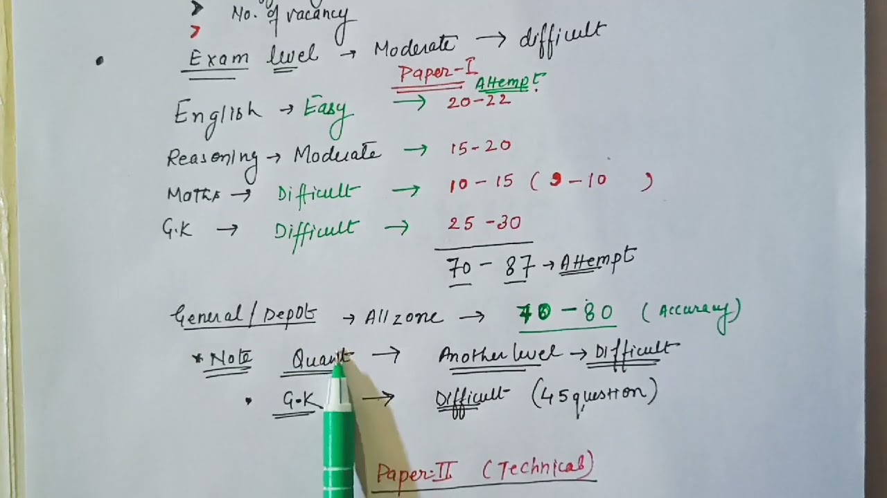 FCI AGIII Mains 🎯 Exam level+Expected cut off #fci #fcirecruitment2022