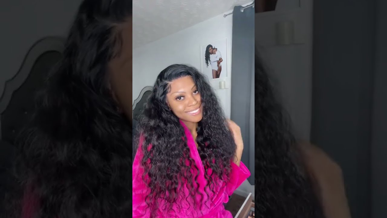 Hair Review| Water wave lace frontal install! Ft. Amanda Hair
