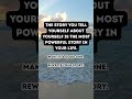 Rewrite your narrative today #inspiration #success