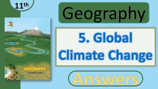 Class 11 Geography Chapter 5 – Global Climate Change | Question Answer | Maharashtra Board