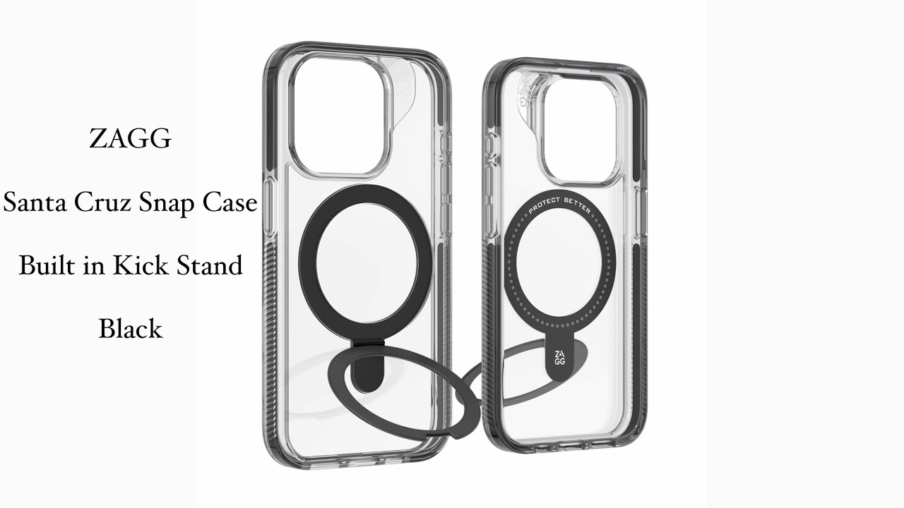 Case GEAR4 Santa Cruz Snap con MagSafe para iPhone 14 Pro Max - Negro