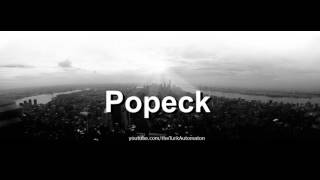 How to pronounce Popeck in French