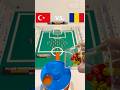 TURKEY vs. ROMANIA ⚽ FIFA World Cup Qualifiers Marble Football Prediction