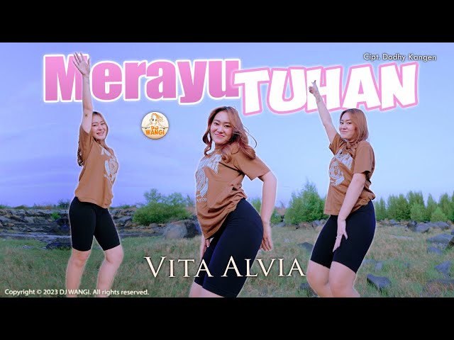 Dj Merayu Tuhan - Vita Alvia (Aku coba merayu tuhanku berdo'a di dalam sujudku) (Official M/V) class=