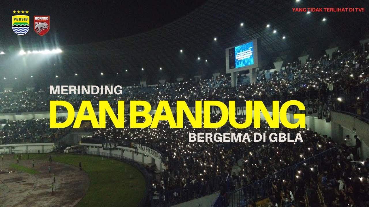 MERINDING!! SATU STADION MENYANYIKAN 
