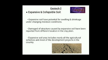 Geotech-2 "Expansive & Collapsible Soil" #CivilEngineering