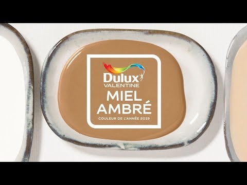 Couleur de l'année 2019 - Miel Ambré