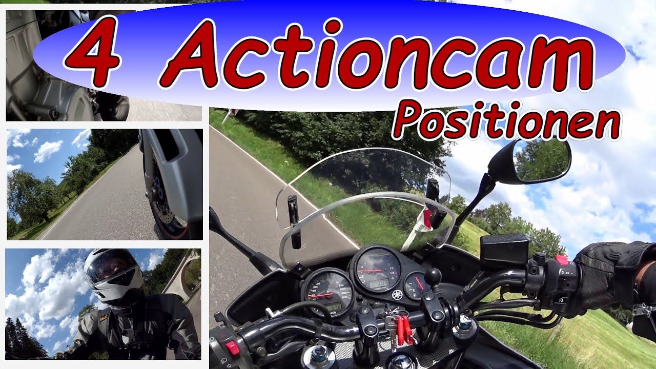 FZS1000 - 4 Actioncam Positionen im Schwäbischen Wald