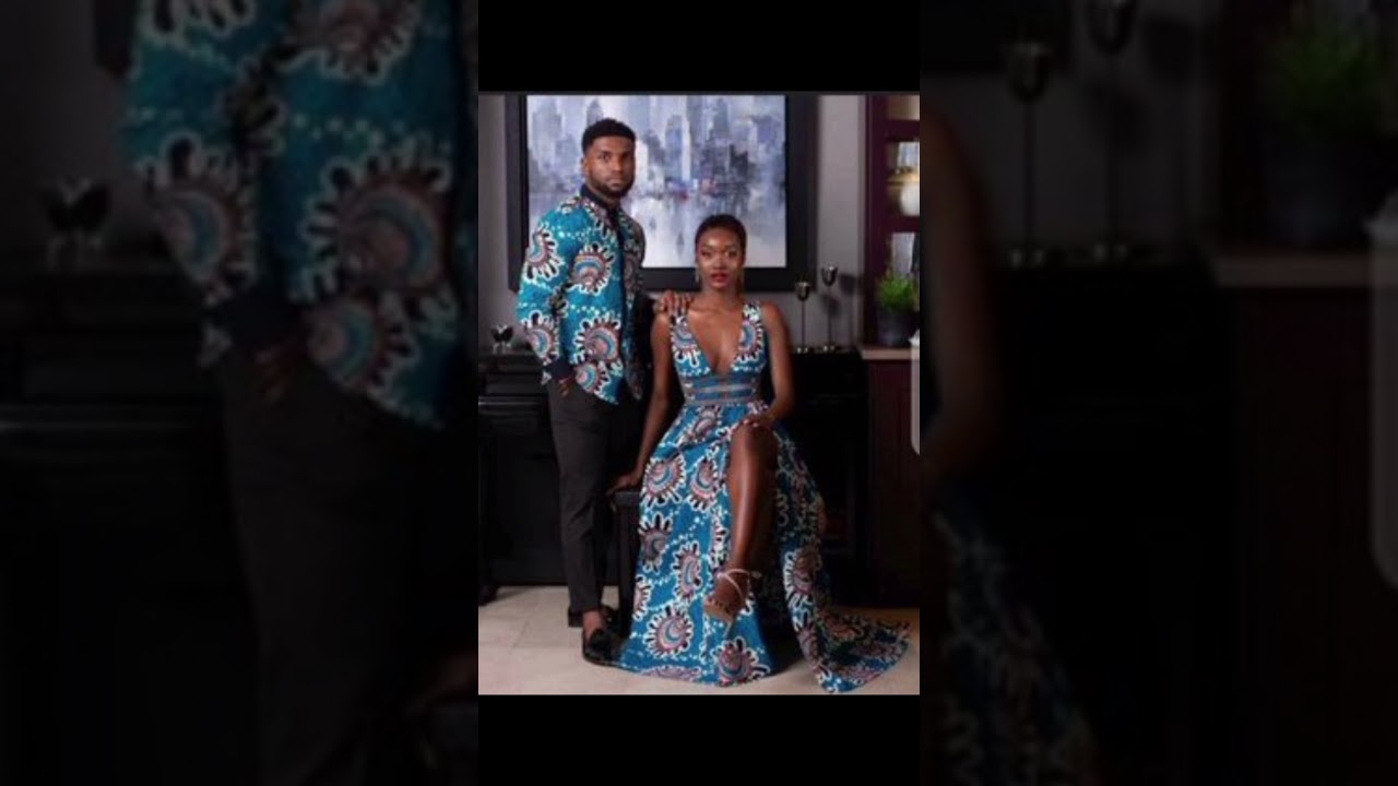 Matching African outfits for couples 