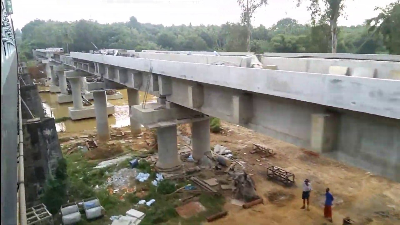 Railway Track Doubling Work Across Thamiraparani River YouTube