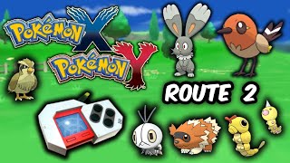 Find ALL Shiny Pokémon with Poké Radar (Route 2) Pokémon X and Y