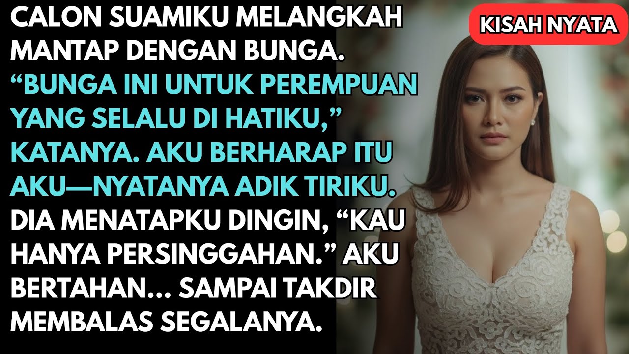 Bunga Itu Bukan Untukku—Calon Suamiku Memilih Adik Tiriku