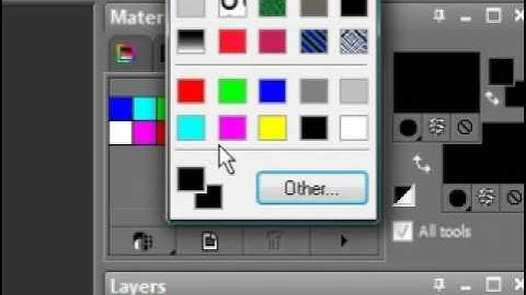 Paint Shop Pro Basics: 3) Materials Palette - Addendum