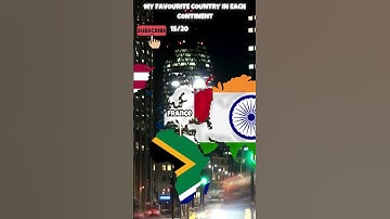 My favourite country in each continent  #map #europe #mapping #mapguide #geography #country