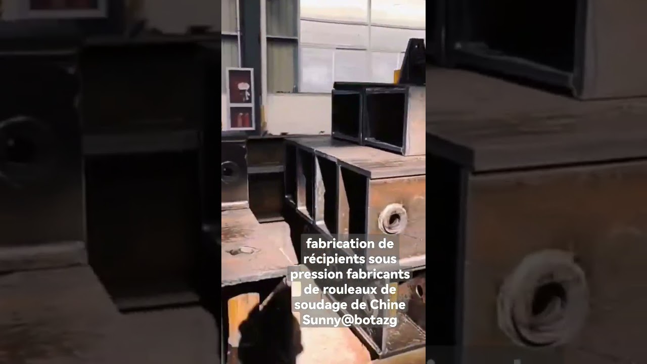 Fabrication de récipients sous pression fabricants de rouleaux de soudage de Chine