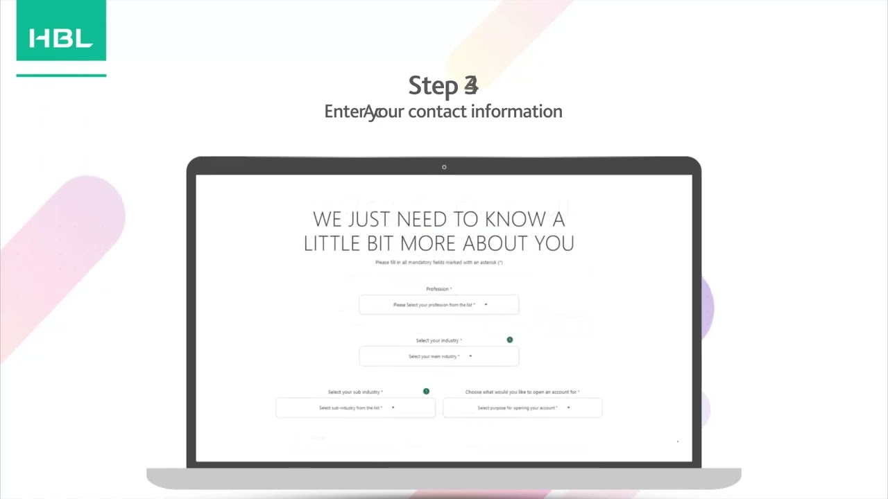 HBL Digital Account Opening