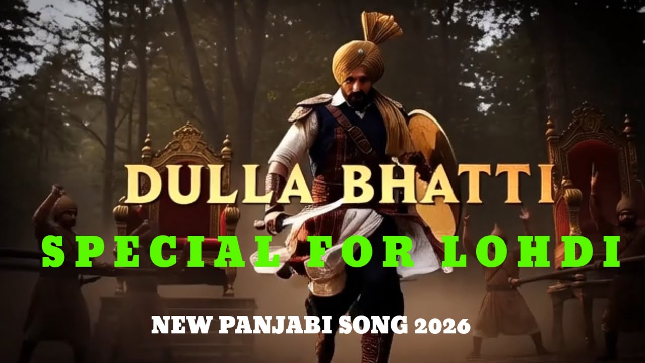 Dulla Bhatti – Baagi 🔥 | Special Lohri Song 2026 | New Year Punjabi Anthem | Illa Baai