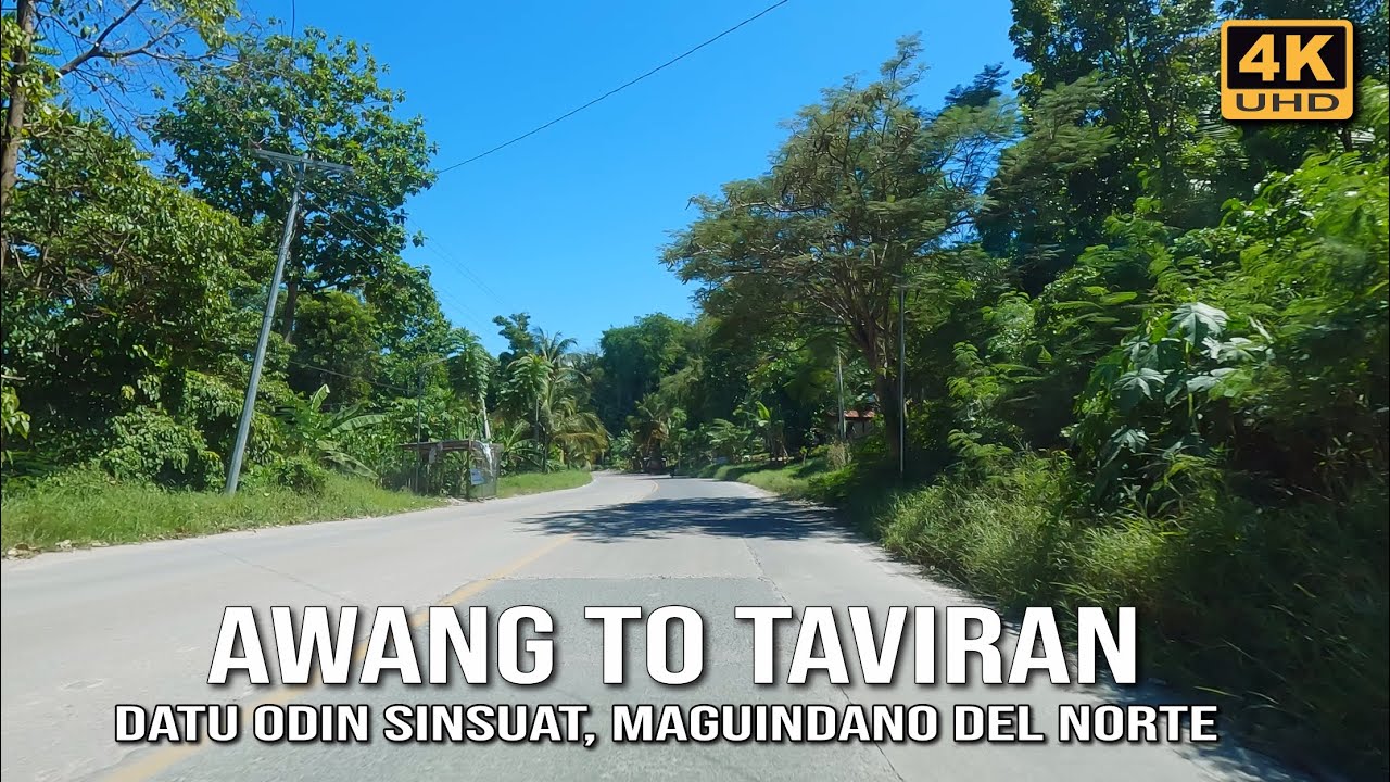 Sunday Noon Drive from Crossing Awang to Crossing Taviran
