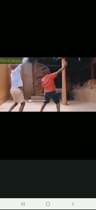 anak afrika joget dagdut