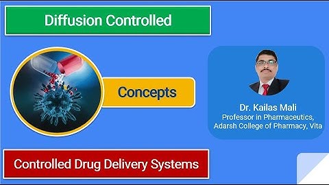Controlled Drug Delivery ll Diffusion Controlled Drug Delivery ll NDDS ll Part VIII