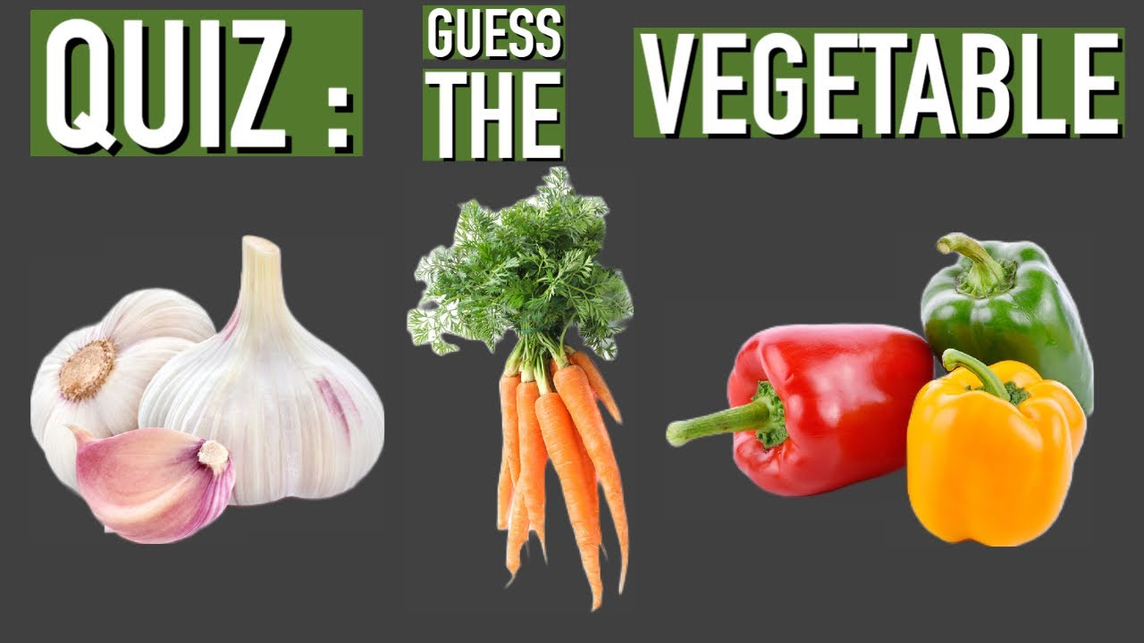 🍆🍠🍅 QUIZ -  GUESS THE VEGETABLES  : Can you name the VEGETABLE ? 
