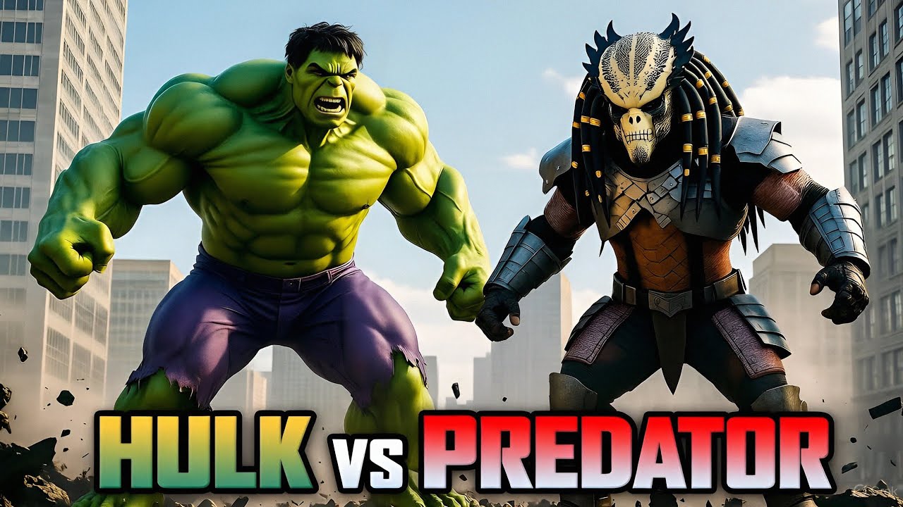 El Increíble Hulk 🆚 Predator La batalla Final