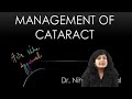 Managment of Cataract Surgery Part 1 || Dr. Niha Aggarwal