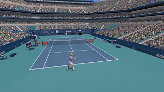 Nicolas Jarry VS Jack Draper | MIAMI OPEN | Full Ace Tennis Simulator | Gameplay