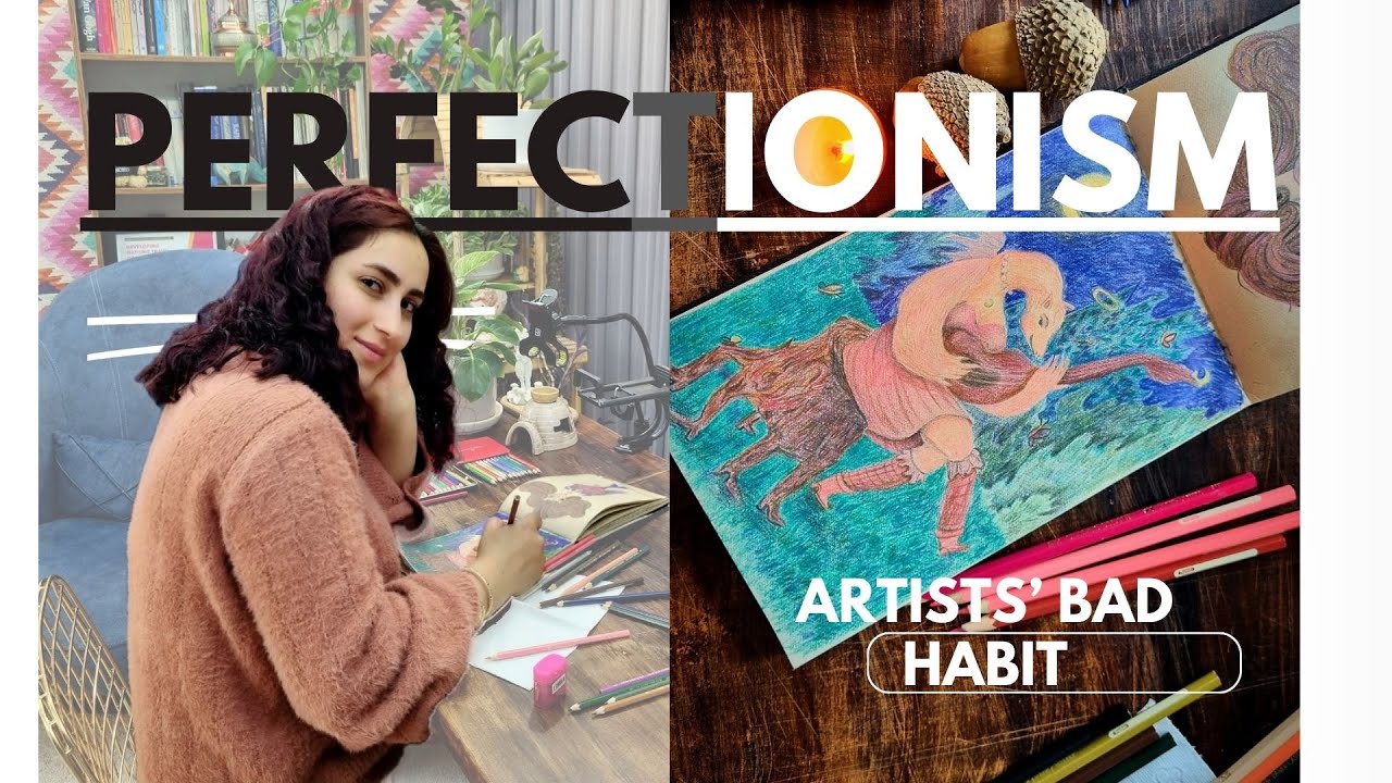 Breaking the Perfectionist Cycle: Starting My Sketchbook After 4 Years | art motivation