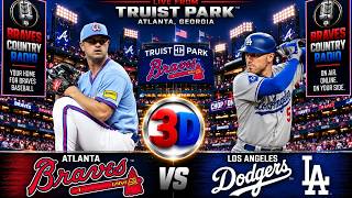 Braves vs Dodgers | NLDS 3D LIVE Stream Watch Party PBP Classic Call