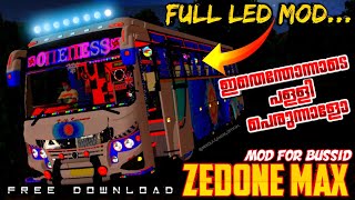 ONENESS ZEDMAX BUS MOD FOR BUS SIMULATOR INDONESIA || BUSSID v3.7.1 || DOWNLOAD ZEDMAX ||#bussidmods