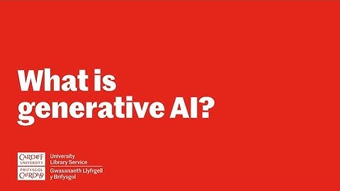 What is generative AI?