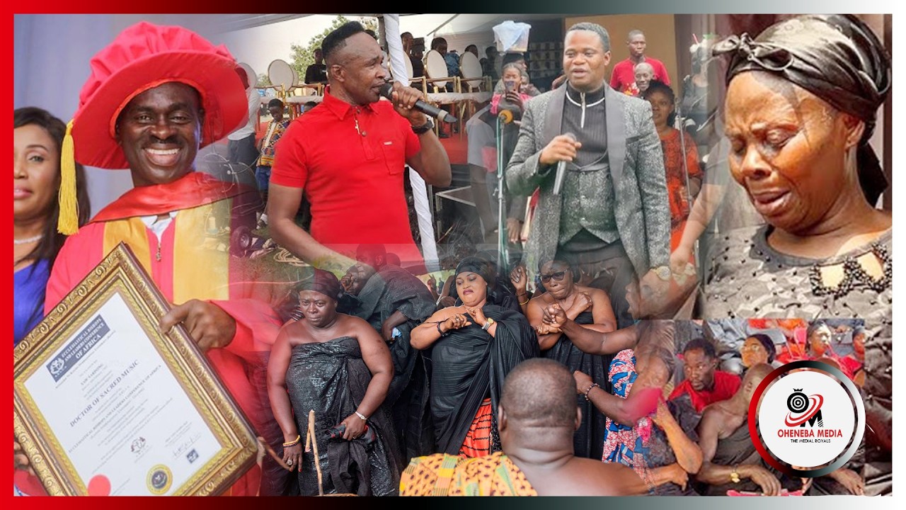 😭LIVE: Musicians And Creative Members Arrive At Yaw Sarpong’s One Week Observation To Mourn