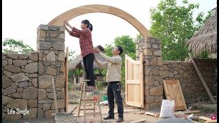 Huyen & De Build Fence And Gate To Protect Their Farm Ending Mother-In-Laws Intrusions
