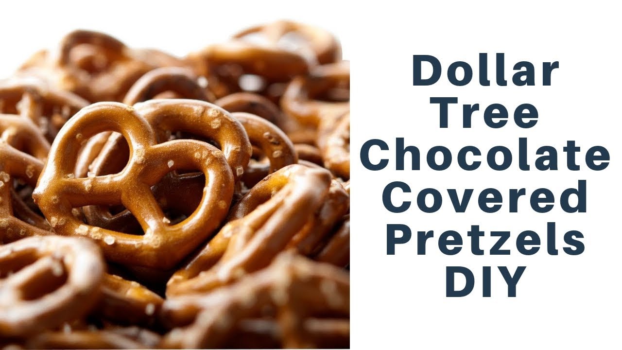 Dollar Tree DIY Chocolate Covered Pretzels YouTube