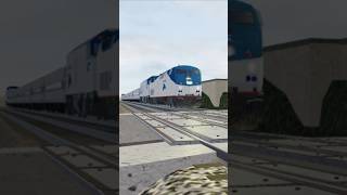 Amtrak 583 With 21 Rescuing 90278 Flys Through Tamarack Ave