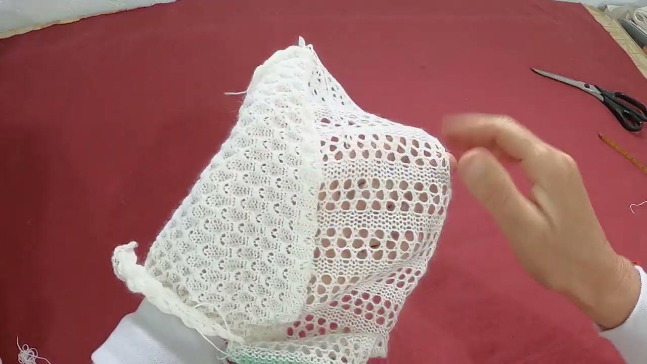 Como fazer babado para manta de bebê só na máquina