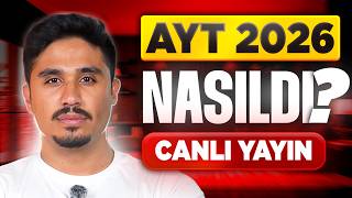 AYT 2026 Zor muydu? | Yığılma? | Sıralamalar ne olur?  #yks #yks2026 #yks2027