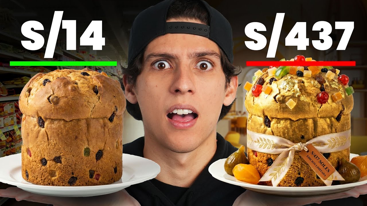 Probé Panetón De S/14 vs S/437
