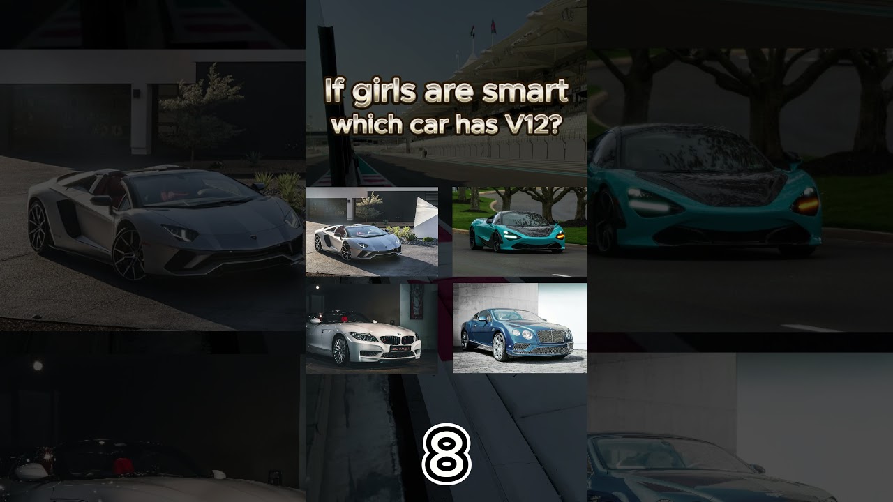 Guess the V12 Beast: Which Car Has It? 🏎️🔊