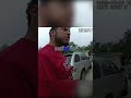 Man is Big Mad, Tough Guy Act #youtubeshorts #confrontation #bodycam #underarrest #police #cops
