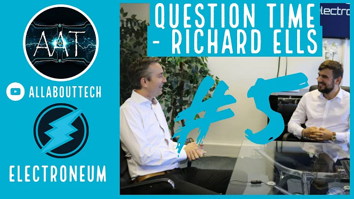 Electroneum Exclusive New Information - Question Time - Richard Ells Part 5!