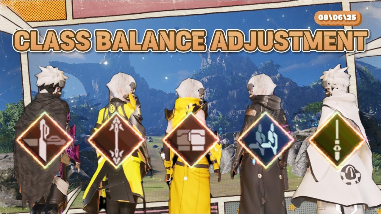 PSO2NGS: CLASS BALANCE ADJUSTMENT | FIGHTER | GUNNER | WAKER