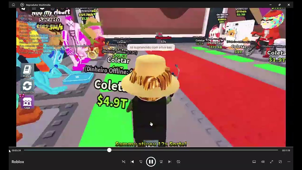 Adm abuse terça dos tacos (parte 2) LA ROMANTIC GRANDE !!! @darkzin_blox777