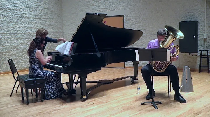 Villanella for tuba and piano by Walter Ross
