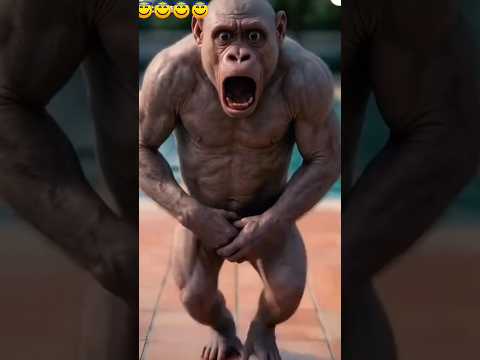 Gorela Vs Monkey 🫣#crazyvlog #trending #shortsfeed #shorts #short